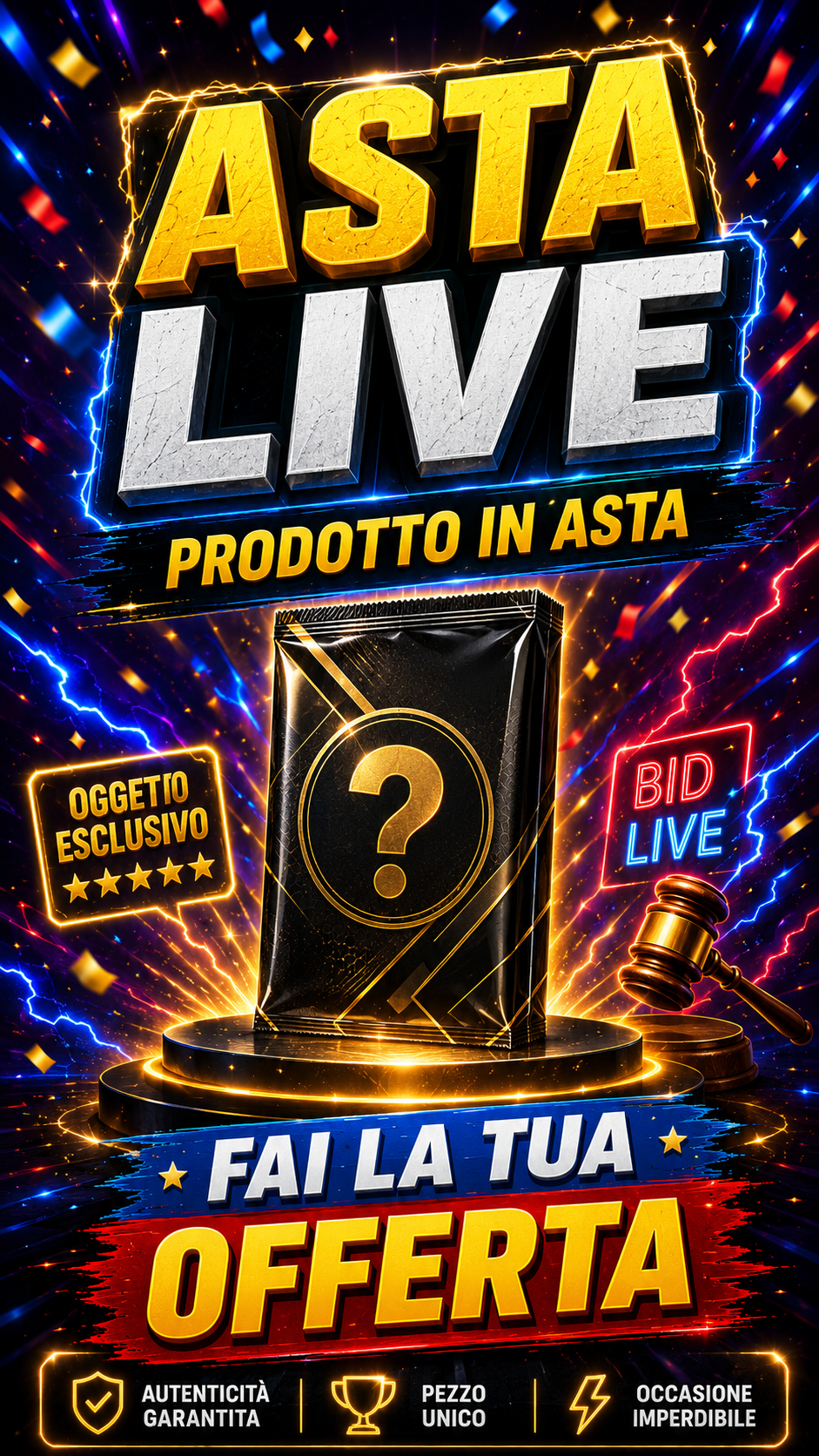 Prodotto in asta