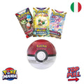 Pokéball Tin - Astri, lucentezza, scarlatto - 3 Packs da 10 cards [Italiano]