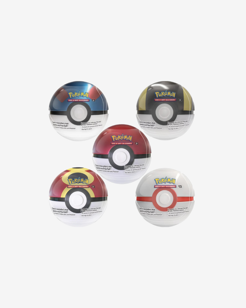Pokéball Tin - 3 Packs da 10 cards [Italiano]