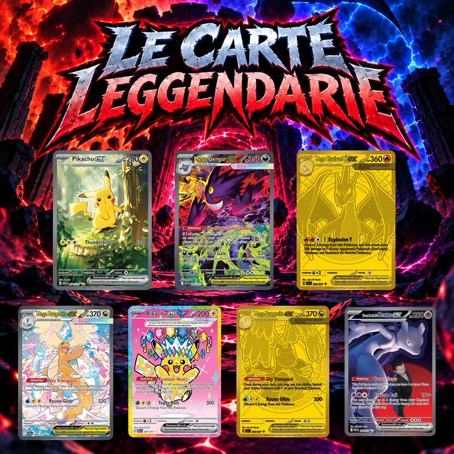 Dungeon Break Ascesa Eroica - 1 Pack da 10 cards [Italiano] - Aperto in Live