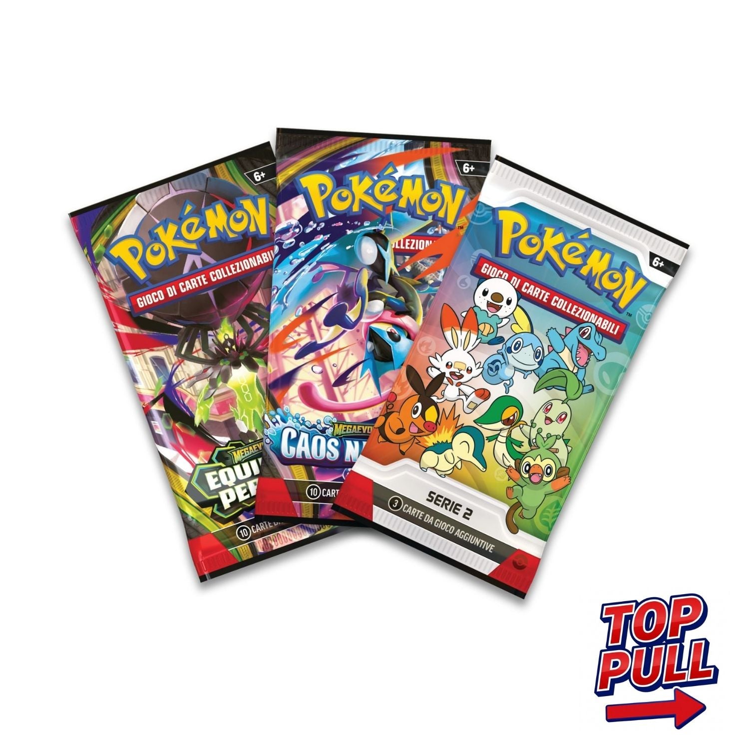 Collezione Illustrazione Primi Compagni d’Avventura Serie 2 - 3 Packs [Simplified Chinese]