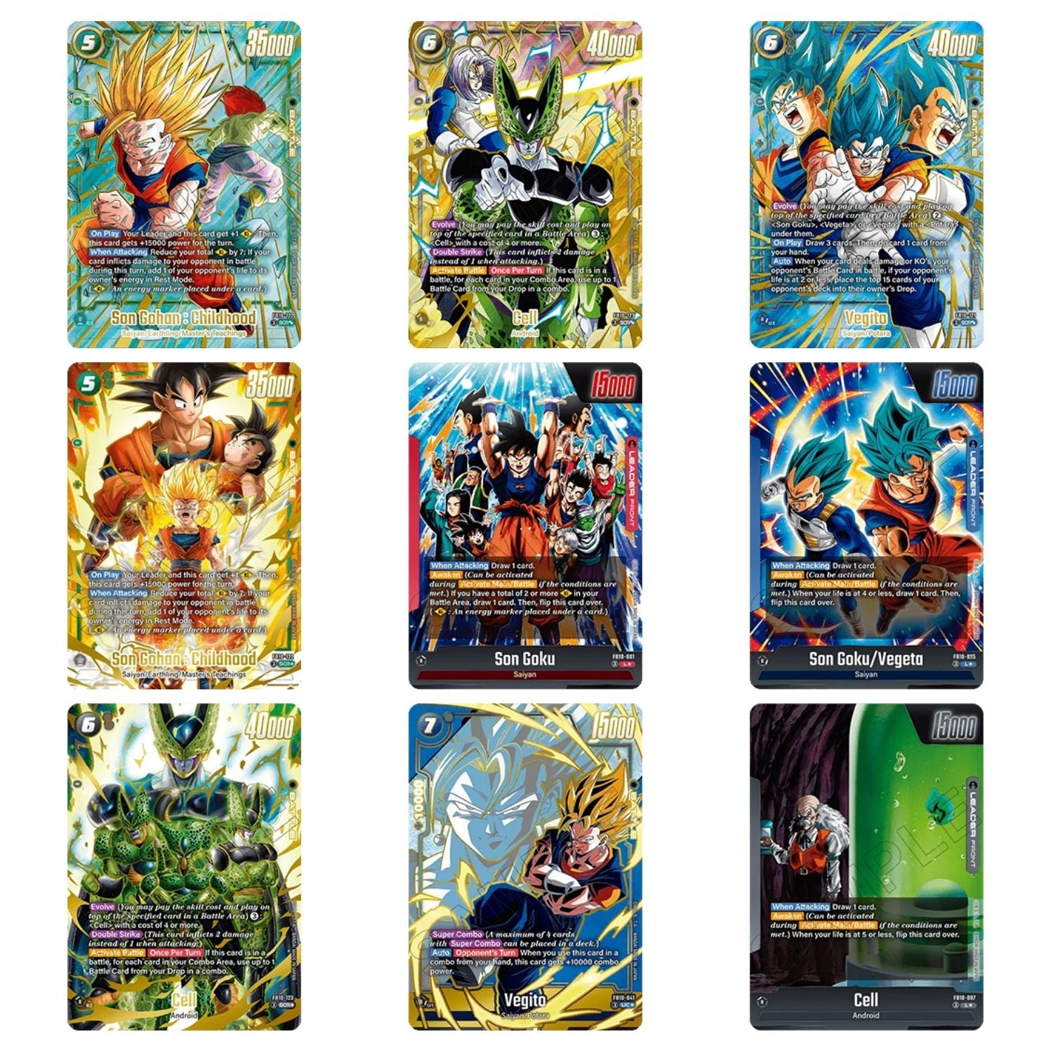 FB10 Cross Force - 24 Packs da 6 cards [Simplified Chinese]