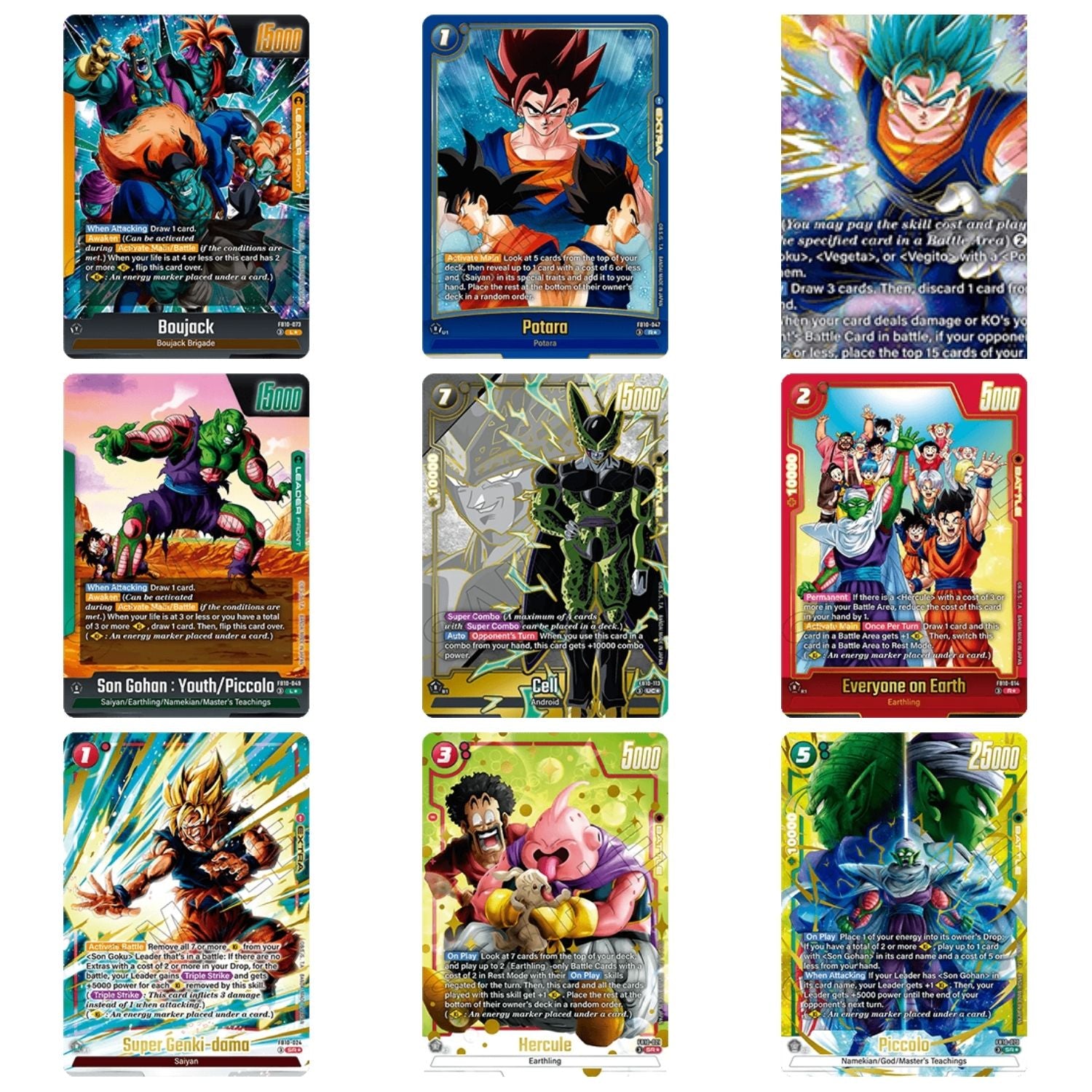 FB10 Cross Force - 24 Packs da 6 cards [Simplified Chinese]