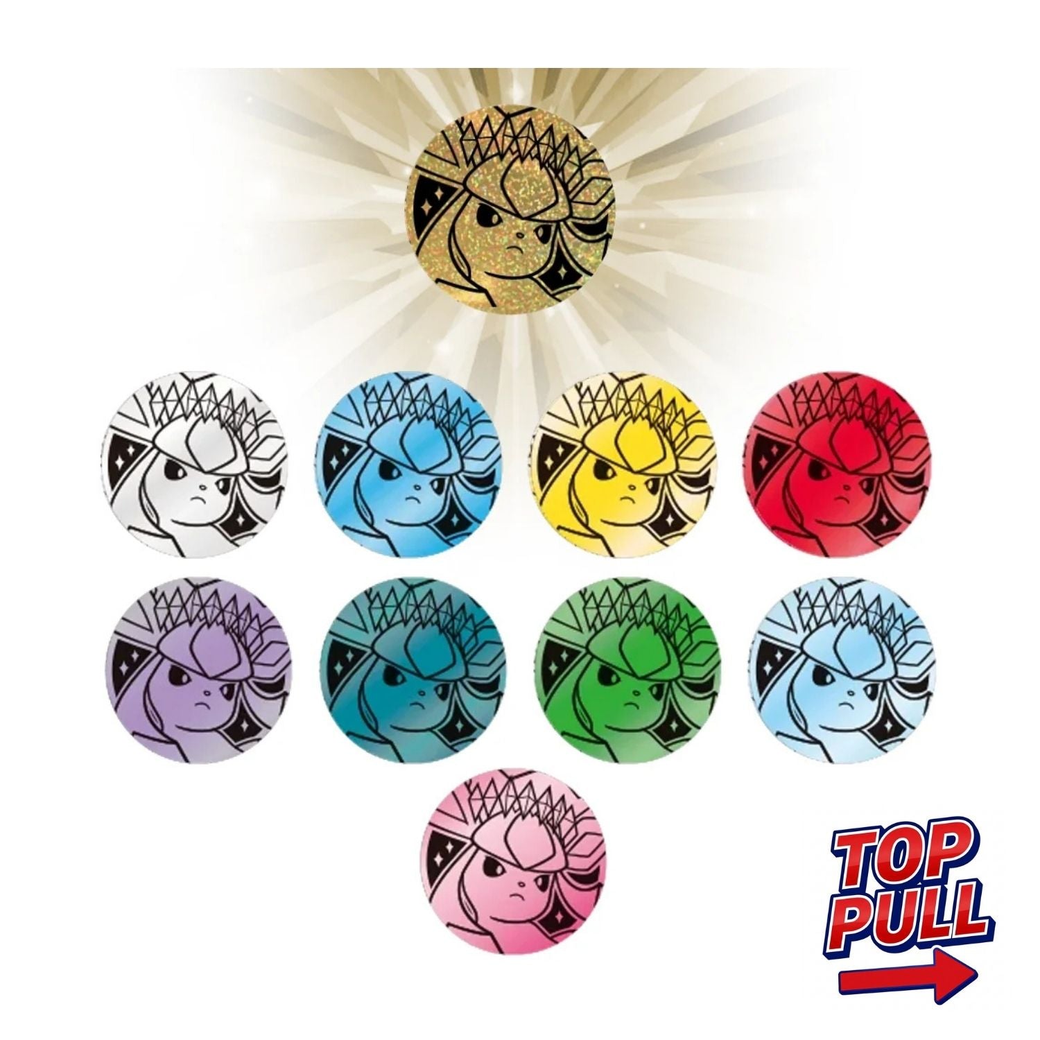 Terastal Grand Gathering - Coin Set Glaceon [Cinese Semplificato]