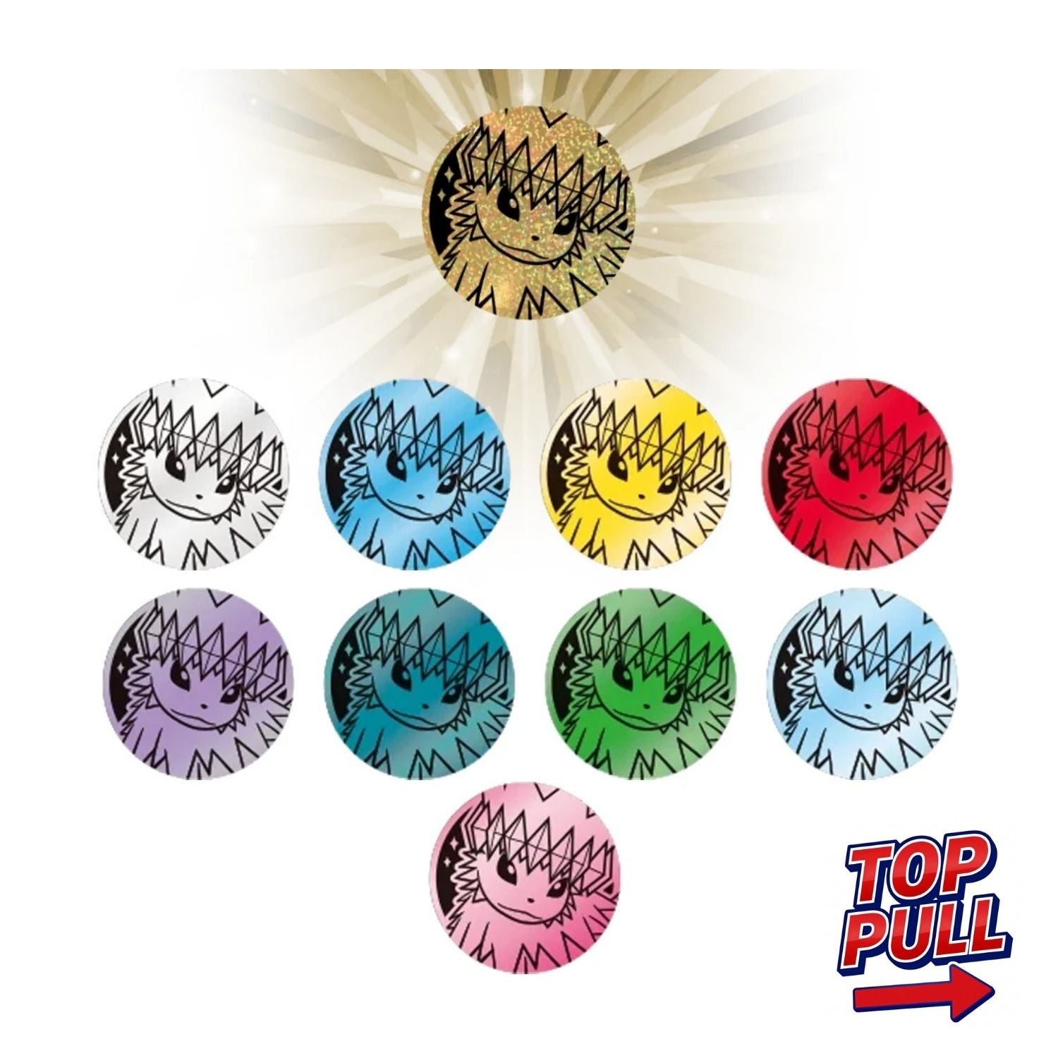 Terastal Grand Gathering - Coin Set Jolteon [Simplified Chinese]